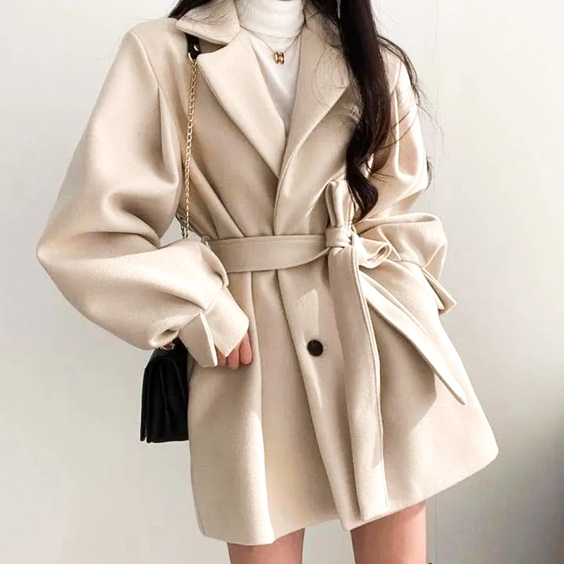 Alessia Wool Peacoat