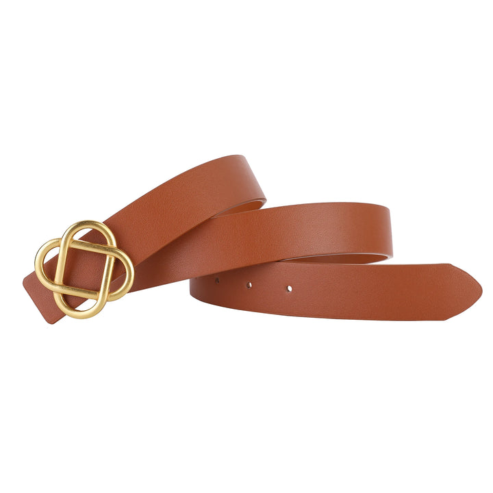 Intertwined Retro Leather Belt