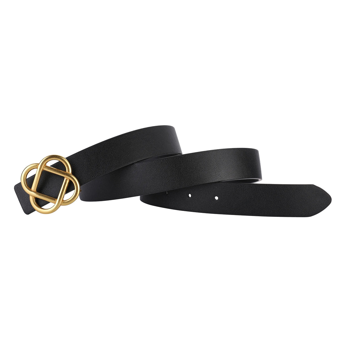 Intertwined Retro Leather Belt