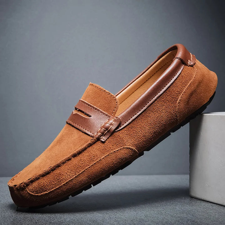 Alessio Upscale Suede Loafers