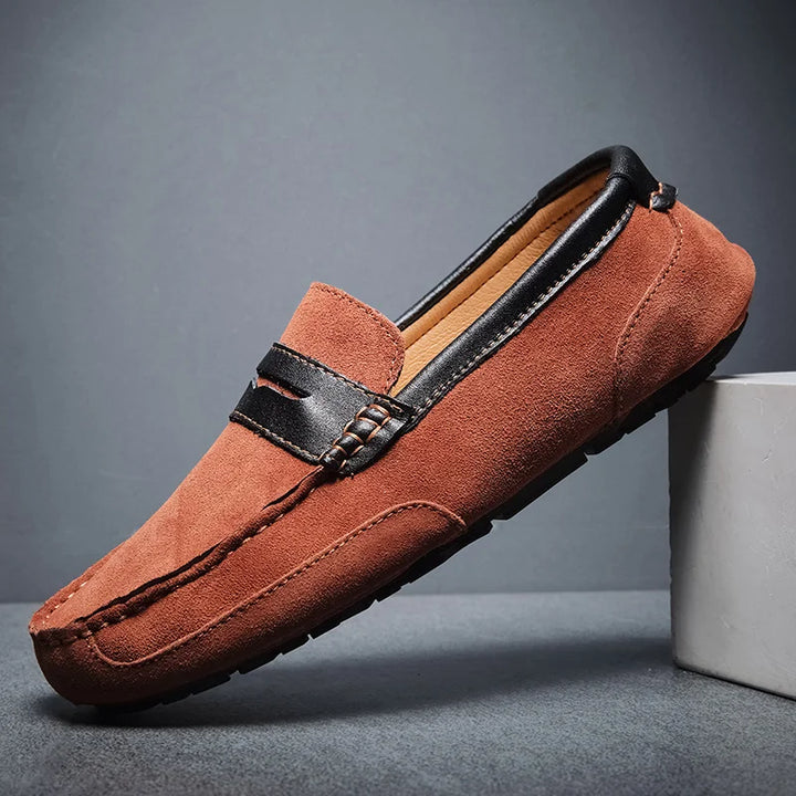 Alessio Upscale Suede Loafers