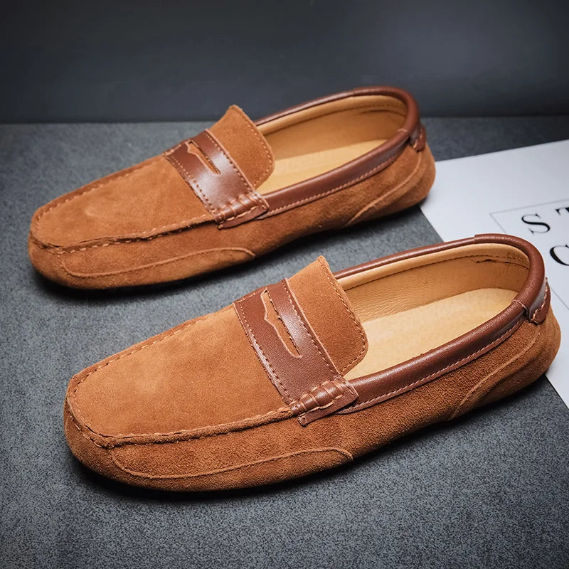 Alessio Upscale Suede Loafers