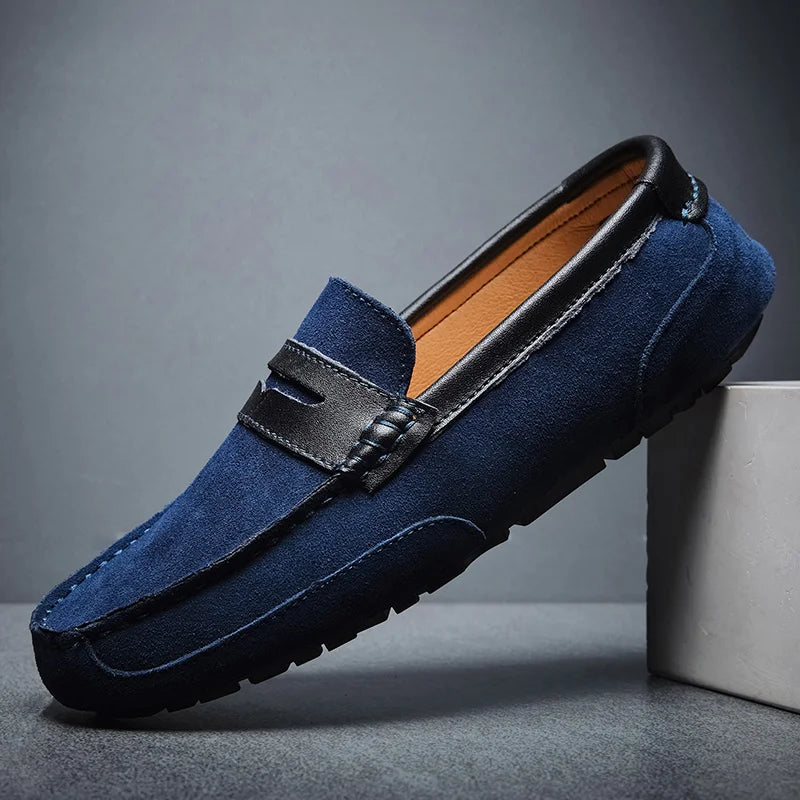 Alessio Upscale Suede Loafers