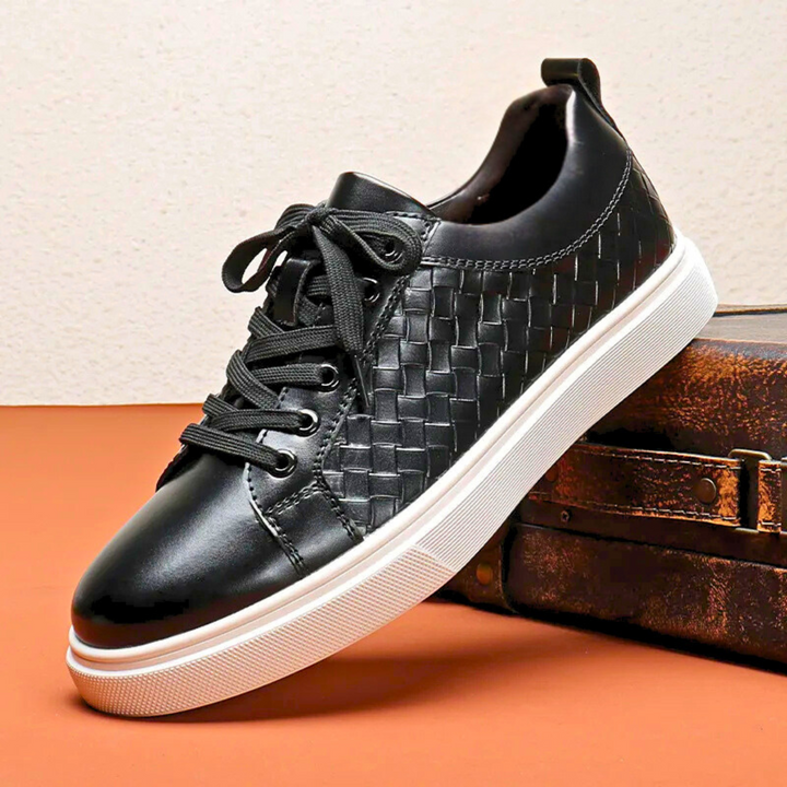 Alessio Weaved Leather Shoes