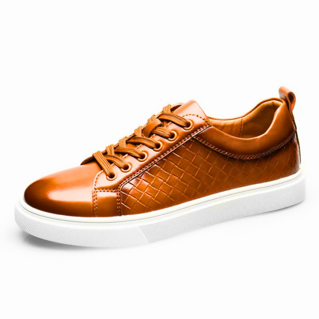 Alessio Weaved Leather Shoes